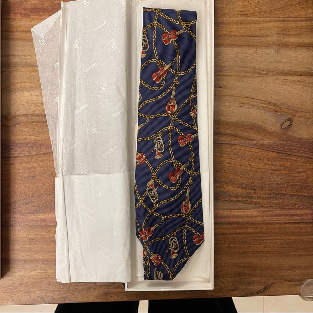 Authentic Vintage Chanel Tie